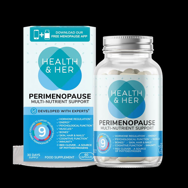 Health & Her Perimenopause Multi Nutrient Supplement 60 Capsules, Health & Her