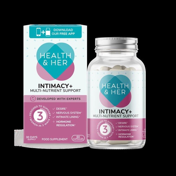 Health & Her Intimacy+ Multi Nutrient Supplement 60 Capsules, Health & Her