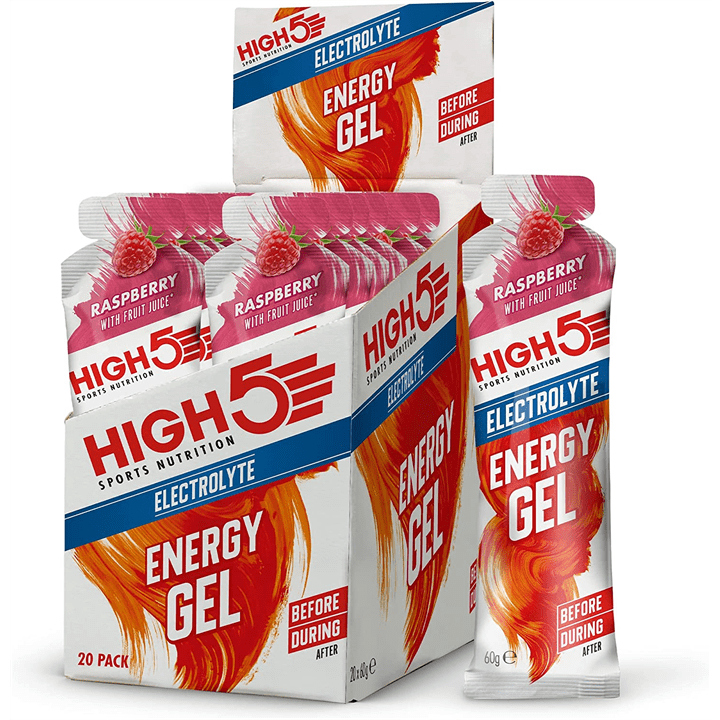 HIGH5 Energy Gel Electrolyte 20x60g Raspberry