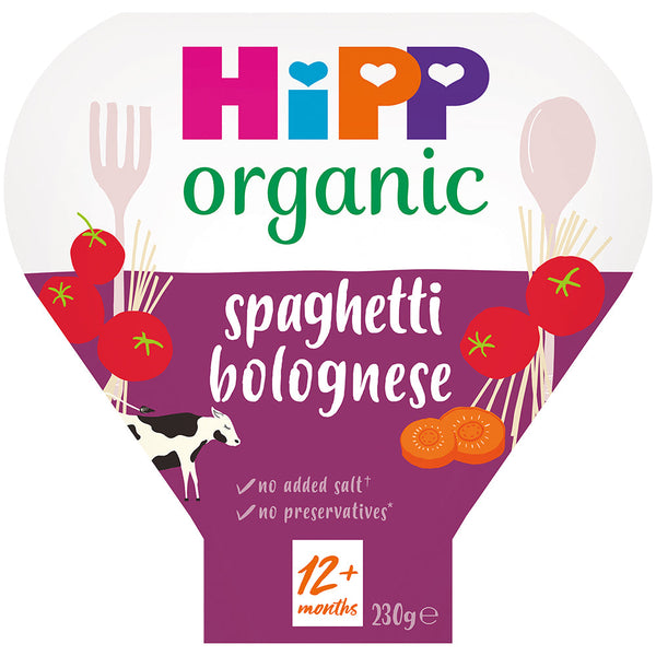 Organic Classic Spaghetti Bolognese Tray Meal 230g, Hipp