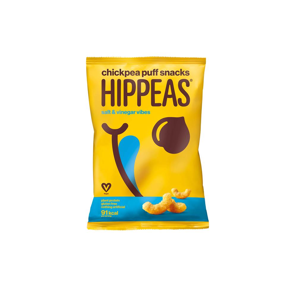 Salt & Vinegar Chickpea Puffs 78g, Hippeas