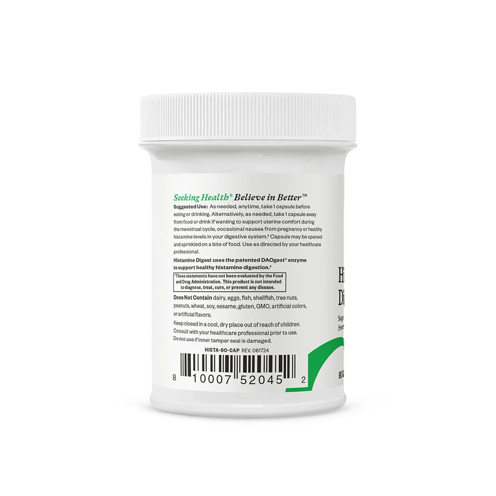 Histamine Digest (Anciennement Histamine Block) 90 Capsules - Cherche de santé