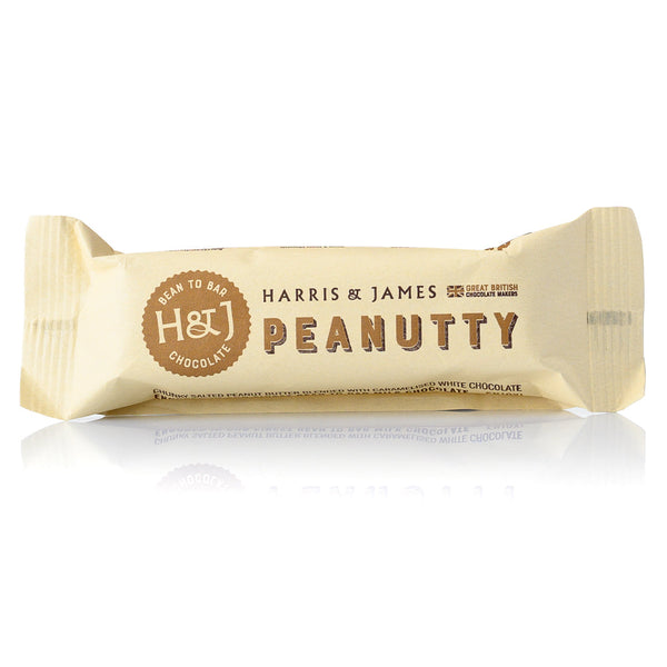 Peanutty Impulse Chocolate Bar 60g, Harris and James