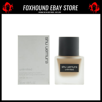 Shu Uemura Unlimited SPF 24/PA+++ 734 Rich Beige Foundation 35ml