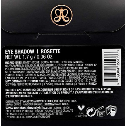 Anastasia Beverly Hills Eyeshadow Single Rosette Titanium 1.7g