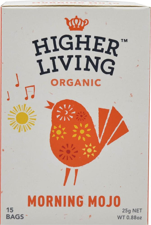 Morning Mojo Organic Infusion - 15 Teabags, Higher Living