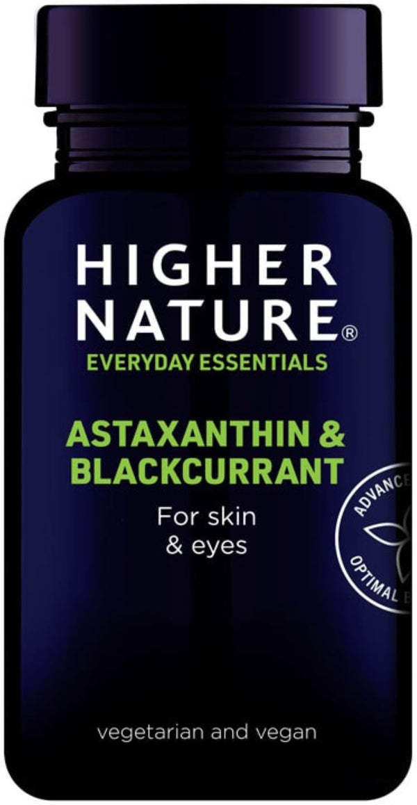 Astaxanthin & Blackcurrant 90, Higher Nature