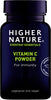 Vitamin C Powder 180g, Higher Nature