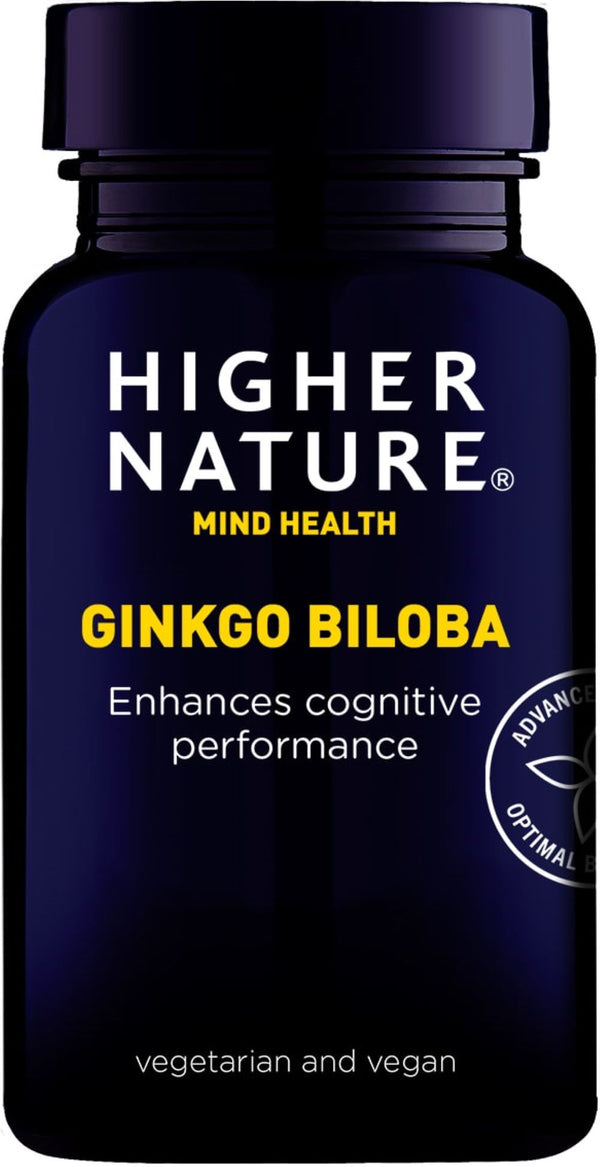 Ginkgo 6000 Mega Potency 90 Tablets, Higher Nature