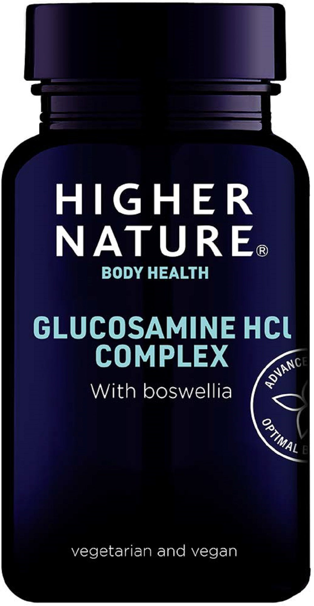 Vegetarian Glucosamine HCl 180 Tablets, Higher Nature