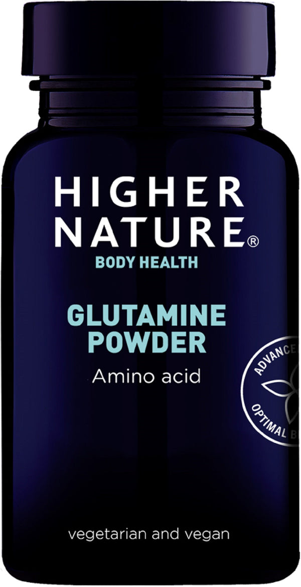 Glutamine Powder 100g, Higher Nature