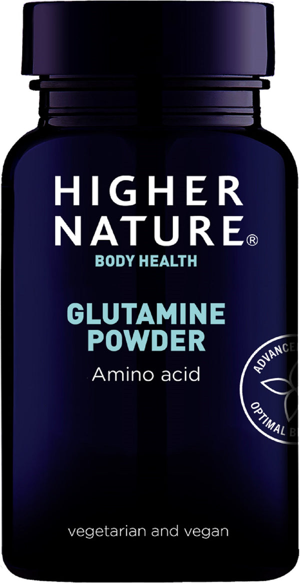 Glutamine Powder 200g, Higher Nature