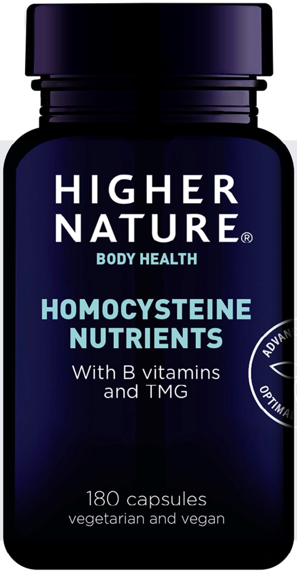 Homocysteine Nutrients 180 Capsules, Higher Nature