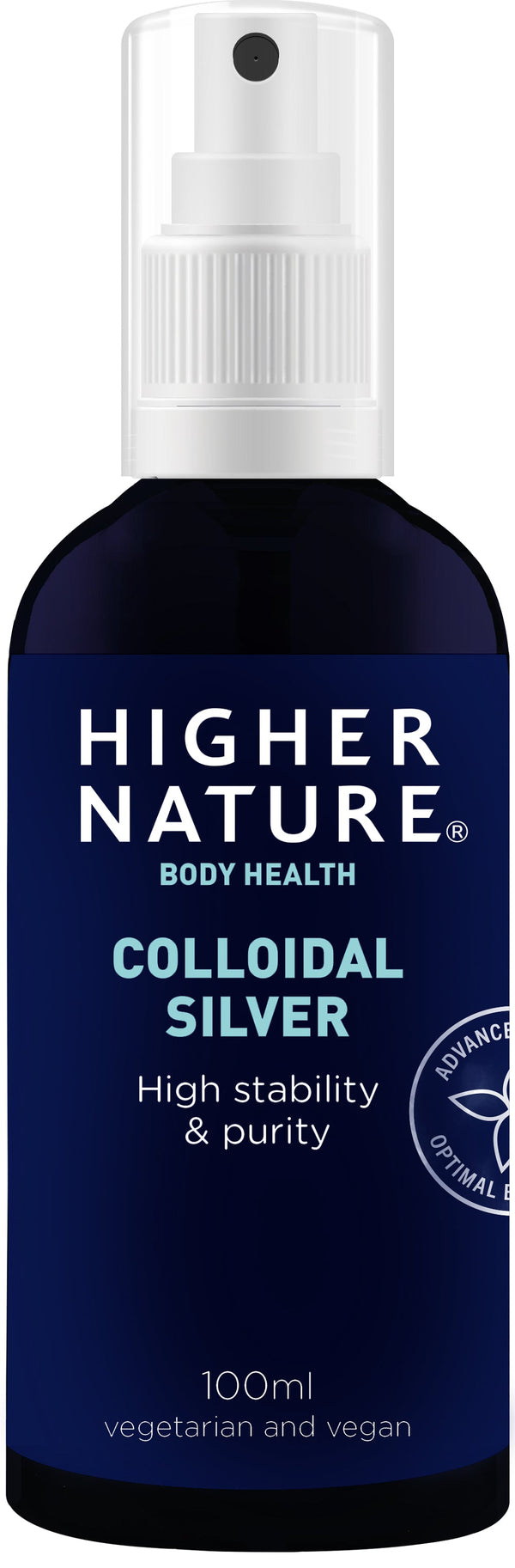 Colloidal Silver  pump spray 100ml, Higher Nature