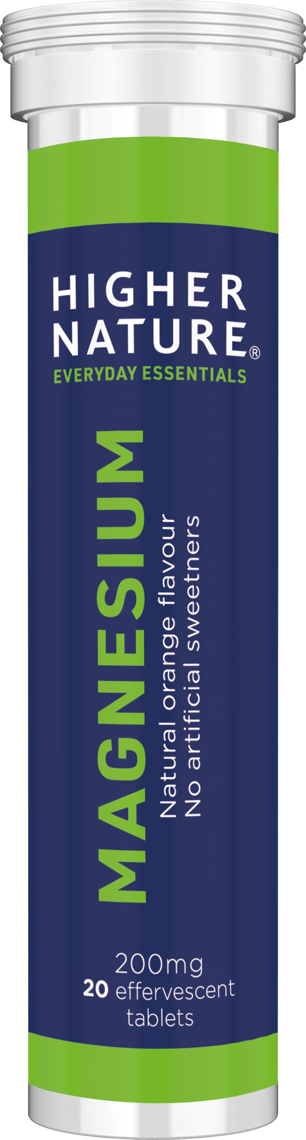 Higher Nature - Magnesium Effervescent 20 Tablets, Higher Nature