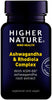 Ashwagandha & Rhodiola Comlex 30 Capsules, Higher Nature