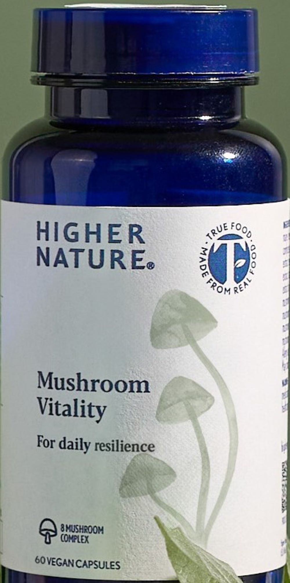 Mushroom Vitality 60 capsules, Higher Nature