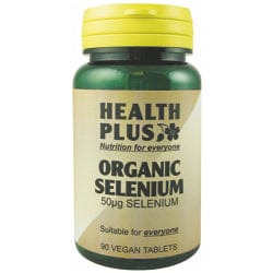 Selenium 50ug 90 VTabs protect the immune system and much more., Health Plus