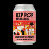 Hip Pop Kombucha Strawberry & Pineapple 330 ml (case of 12 cans), Hip Pop