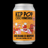 Hip Pop CBD Kombucha Blood Orange 330 ml (case of 12 cans), Hip Pop