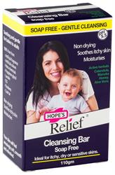 Hopes Relief Soap Free Cleansing Bar 110g, Hopes Relief