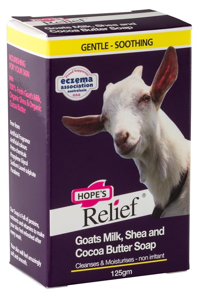 Hopes Relief's Hope's Relief Goats Milk Soap 125G