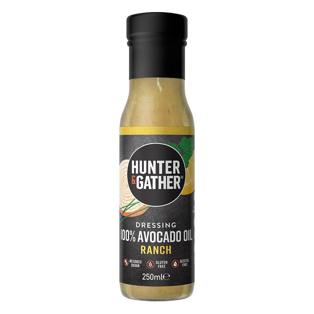 100% Avocado Oil Ranch Dressing 250ml, Hunter and Gather