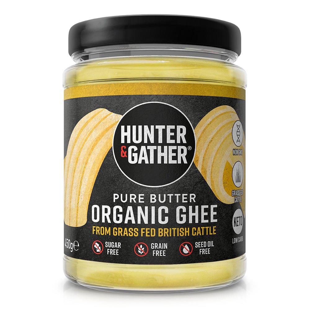 Organic British Grass-fed Ghee - 450g, Hunter and Gather