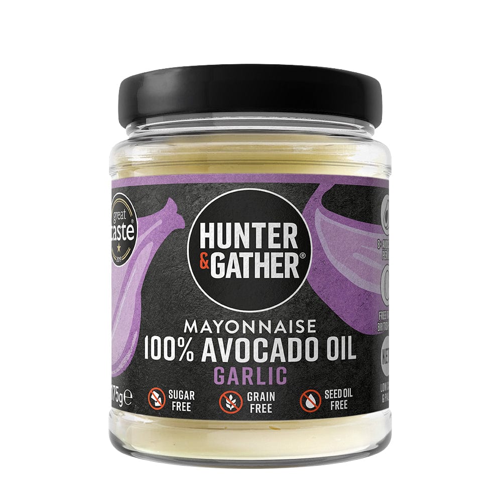 Garlic Avocado Oil Mayonnaise 250g, Hunter and Gather