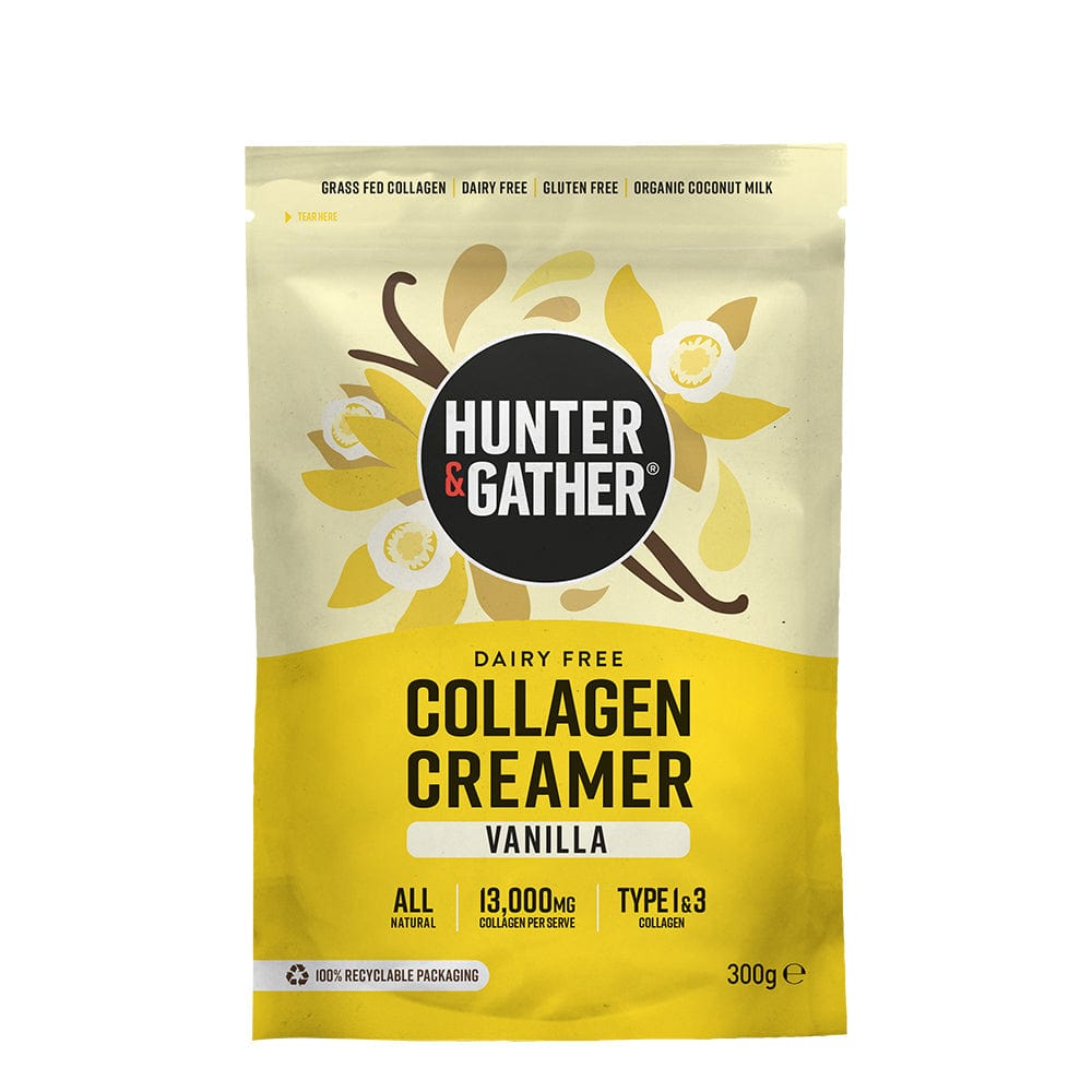 Vanilla Collagen Creamer 300g, Hunter and Gather