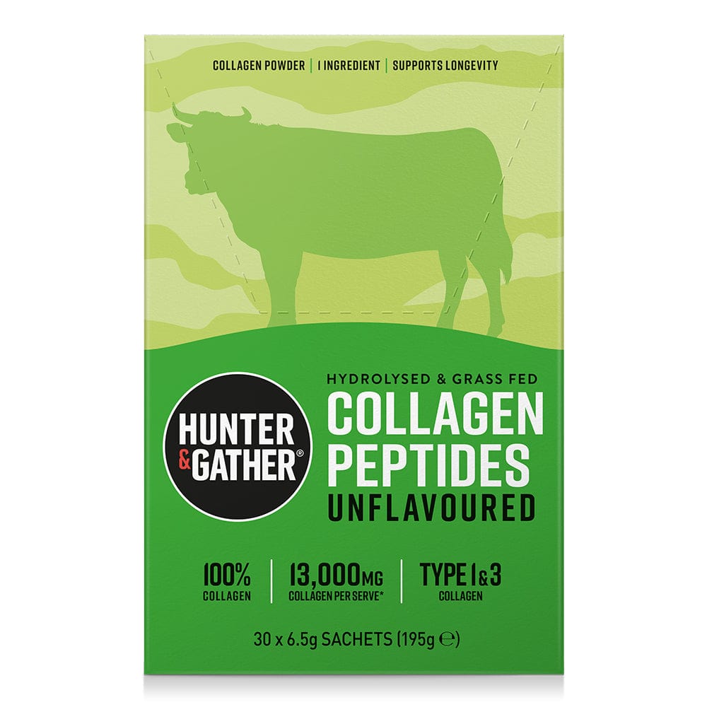 Bovine Collagen 30 x 6.5g Sachets, Hunter and Gather