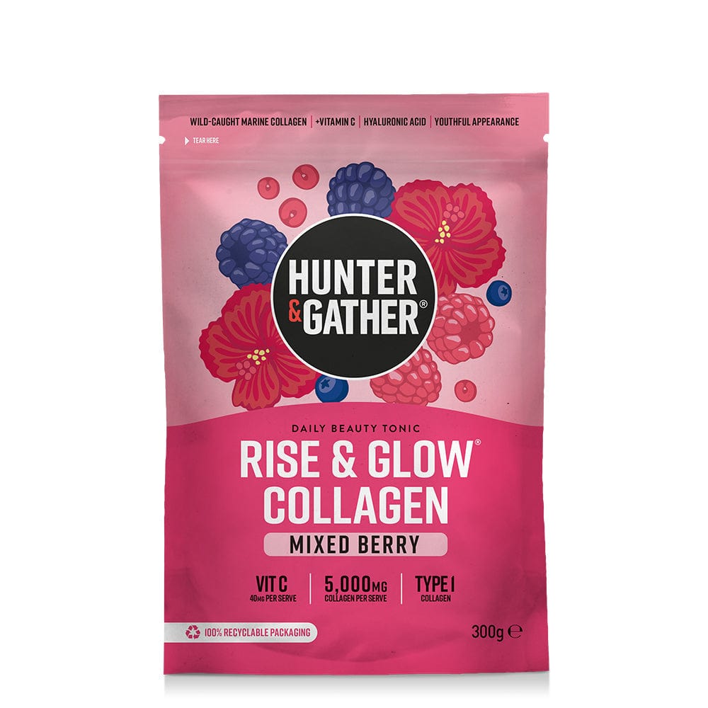 Rise & Glow Collagen 300g, Hunter and Gather