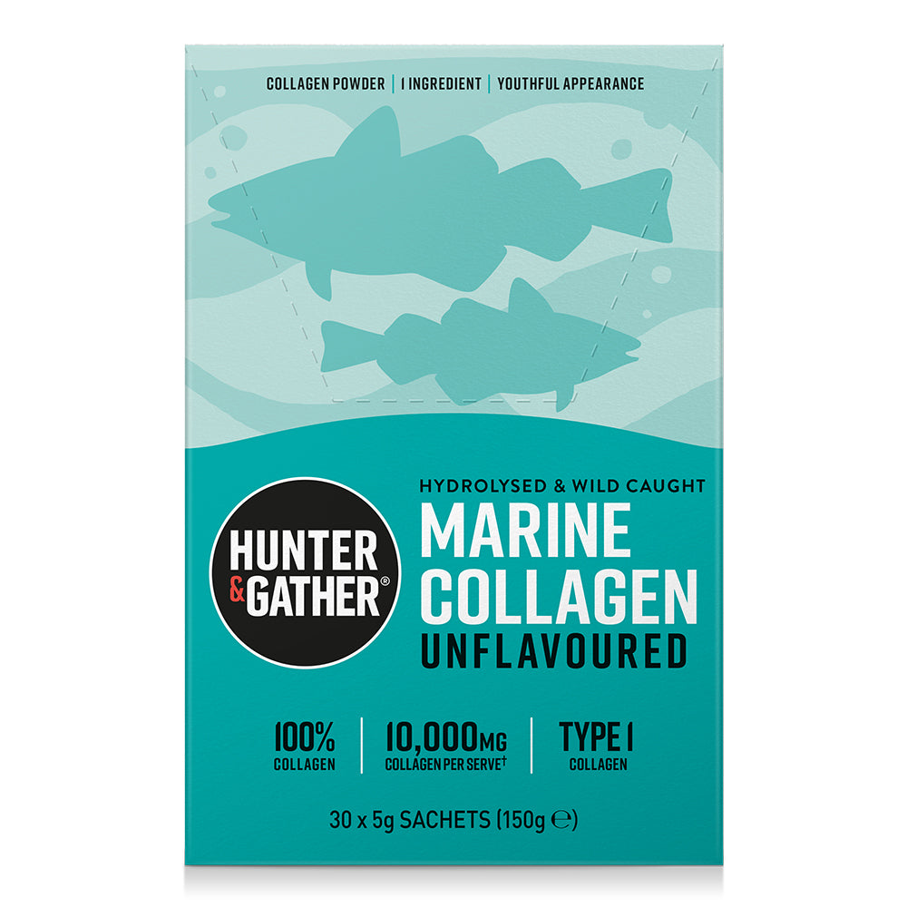 FREE Marine Collagen Sachets 30 x 5g Sachets, Hunter and Gather