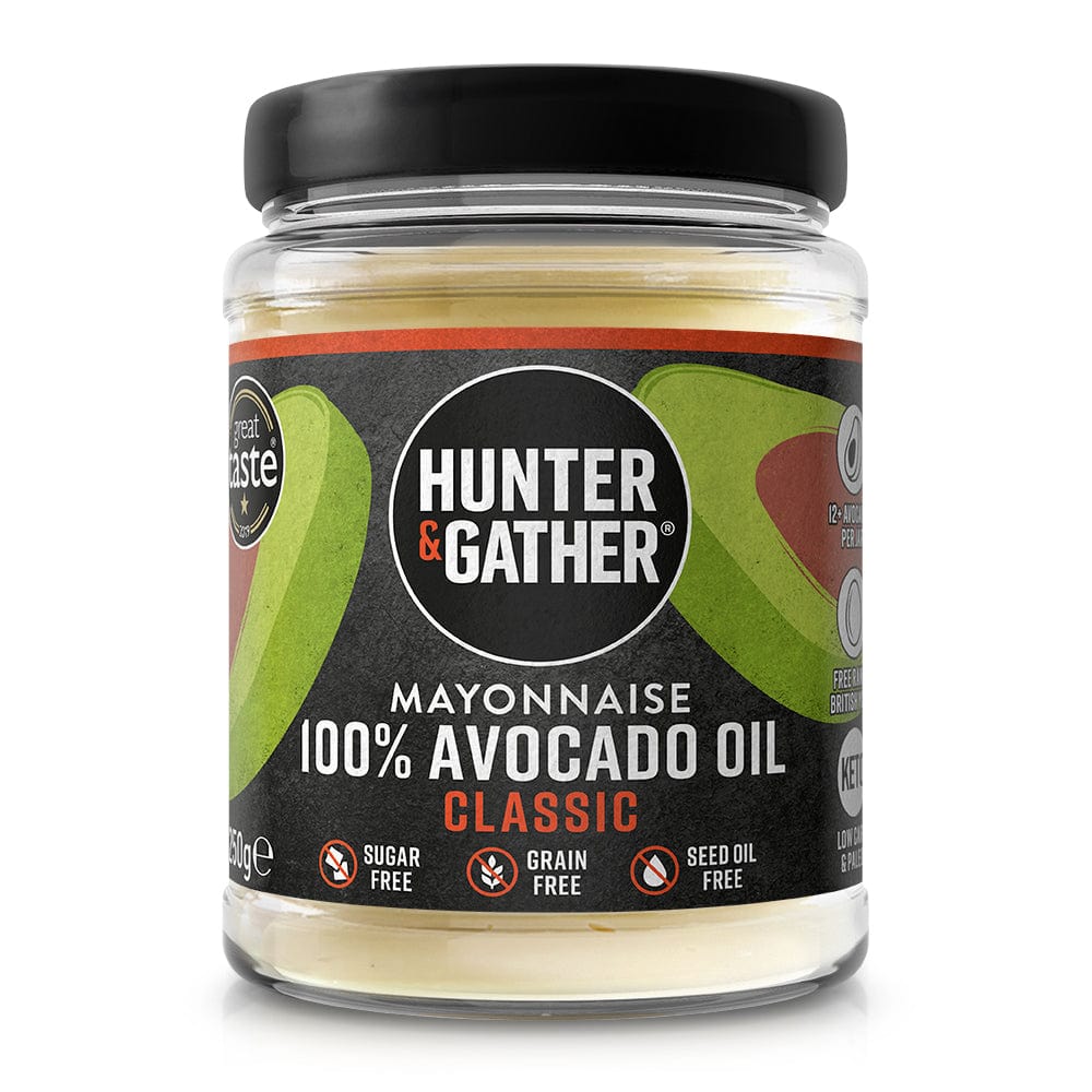 Avocado Oil Mayonnaise Classic 250g, Hunter and Gather