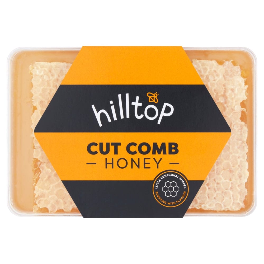 Cut Comb Honey Slab 400g, Hilltop Honey