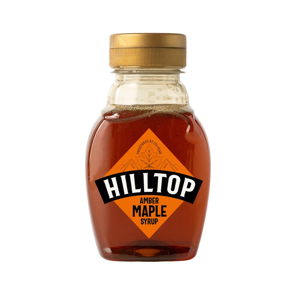 Grade A Amber Maple Syrup 230g, Hilltop Honey