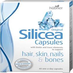 SILICEA Hair Skin and Nails 60 Caps, Hubner