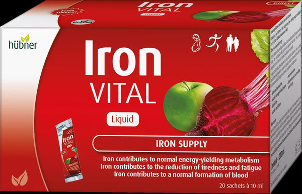 Iron Vital Liquid Sachets 20x10ml, Hubner