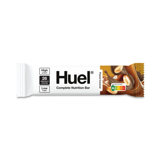 HUEL Complete Nutrition Bar 12x51g Peanut Caramel