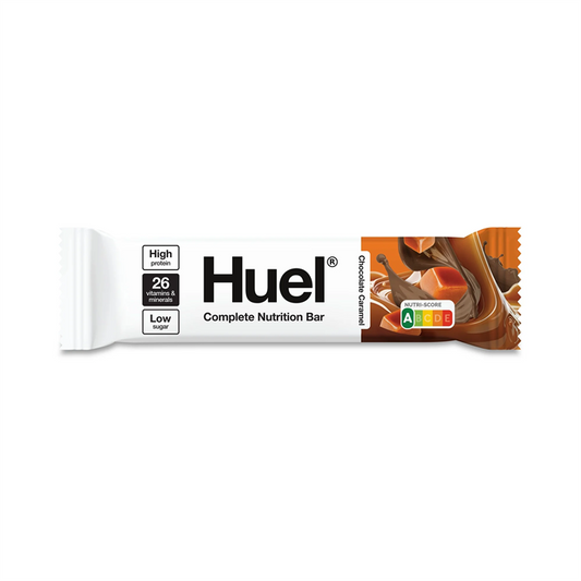 HUEL Complete Nutrition Bar 12x51g Chocolate Caramel