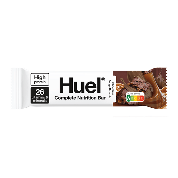 HUEL Complete Nutrition Bar 12x51g Chocolate Fudge Brownie