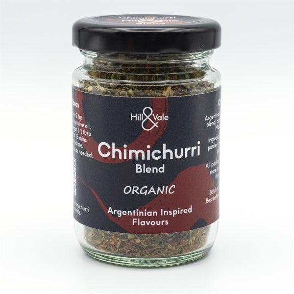 Organic Chimichurri Seasoning 35g, Hill & Vale