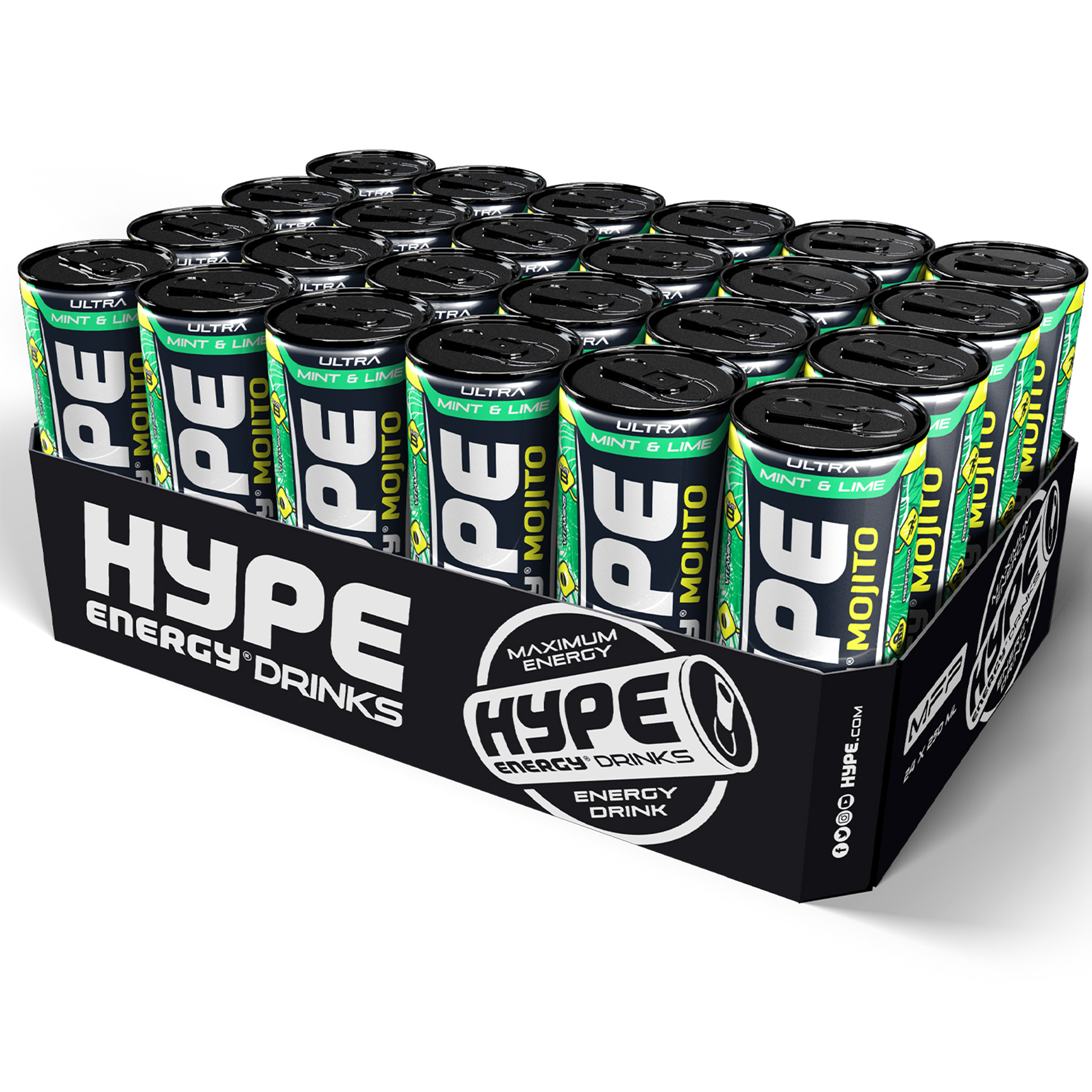 HYPE Mojito Mint & Lime 24x250ml Mint & Lime