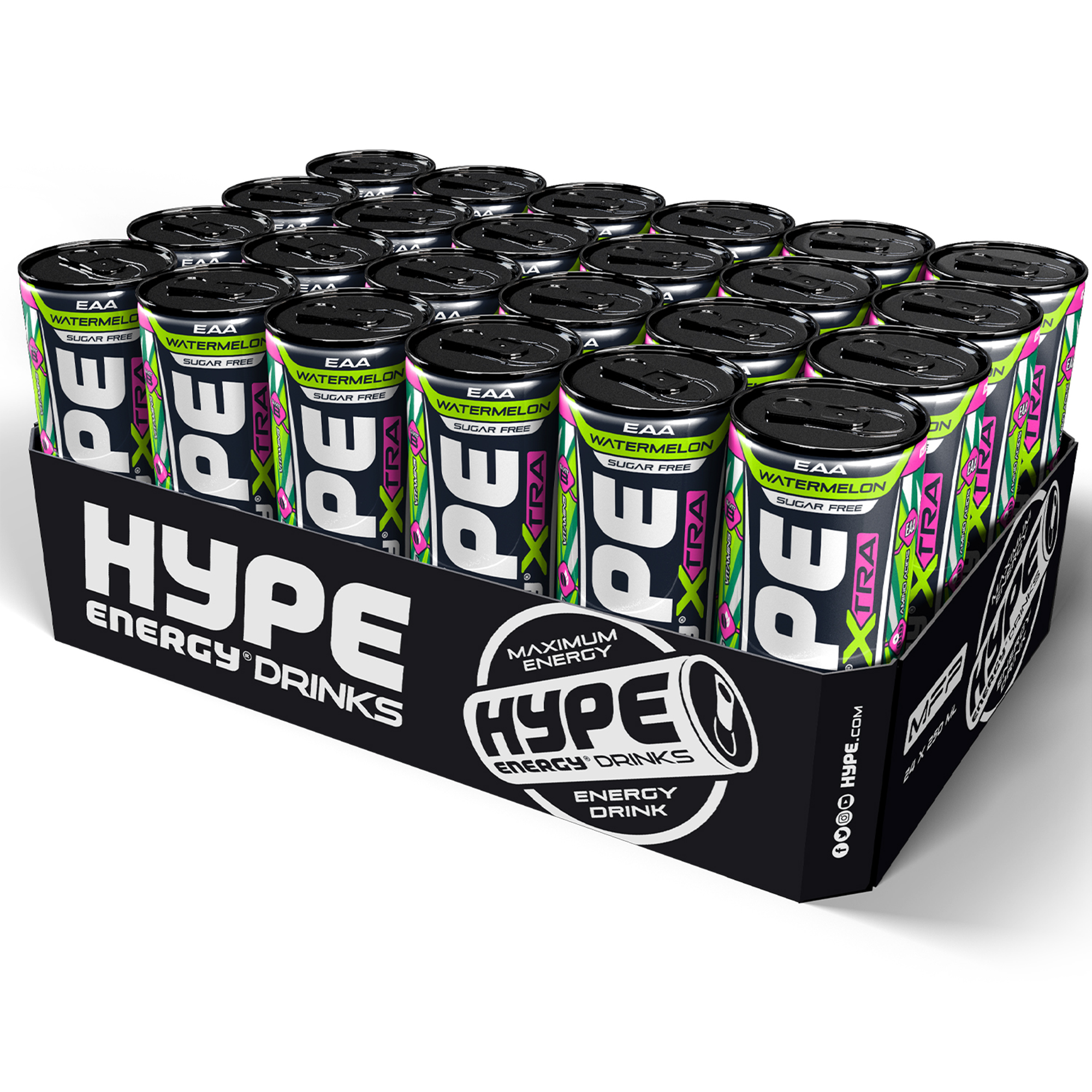 HYPE Xtra Watermelon Zero EAA 24x250ml Watermelon