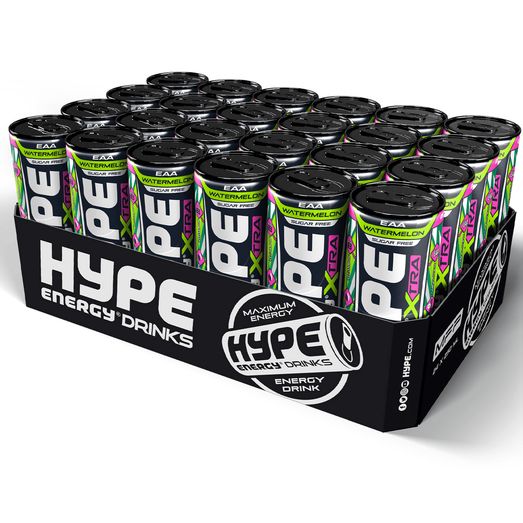 HYPE Xtra Watermelon Zero EAA 24x250ml Watermelon