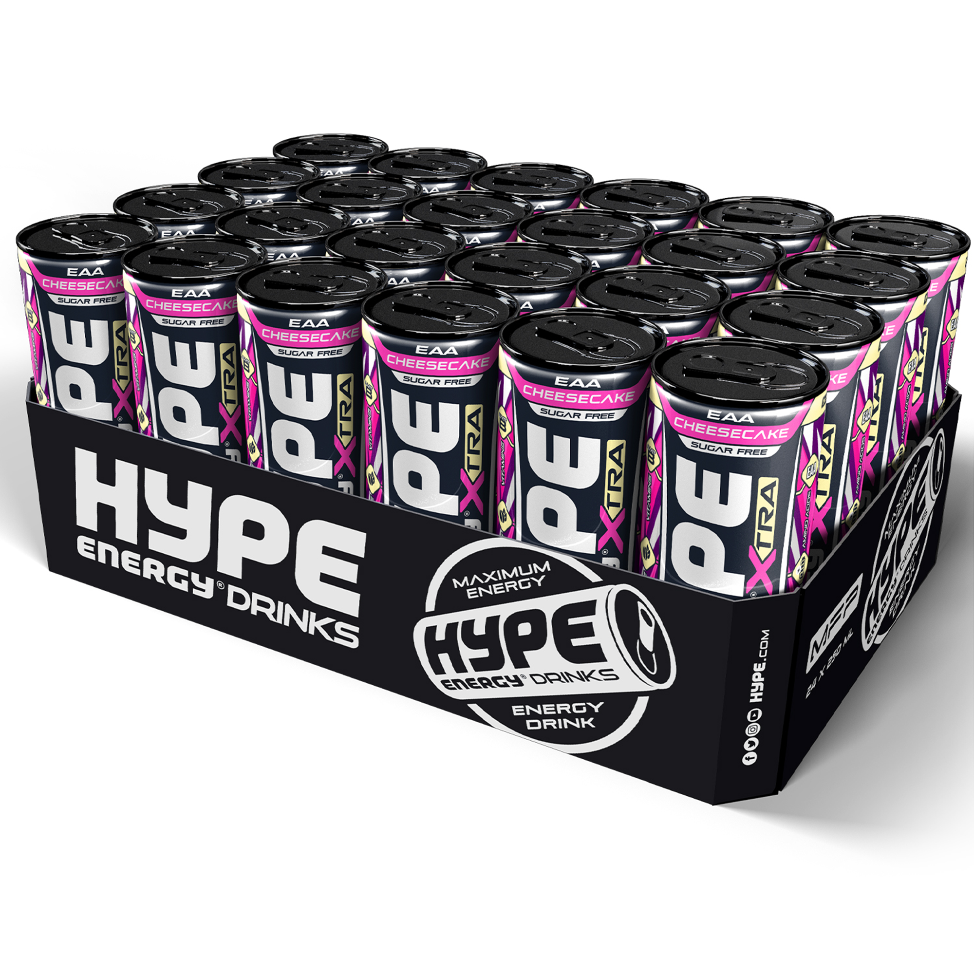 HYPE Xtra Cheesecake Zero EAA 24x250ml Cheesecake