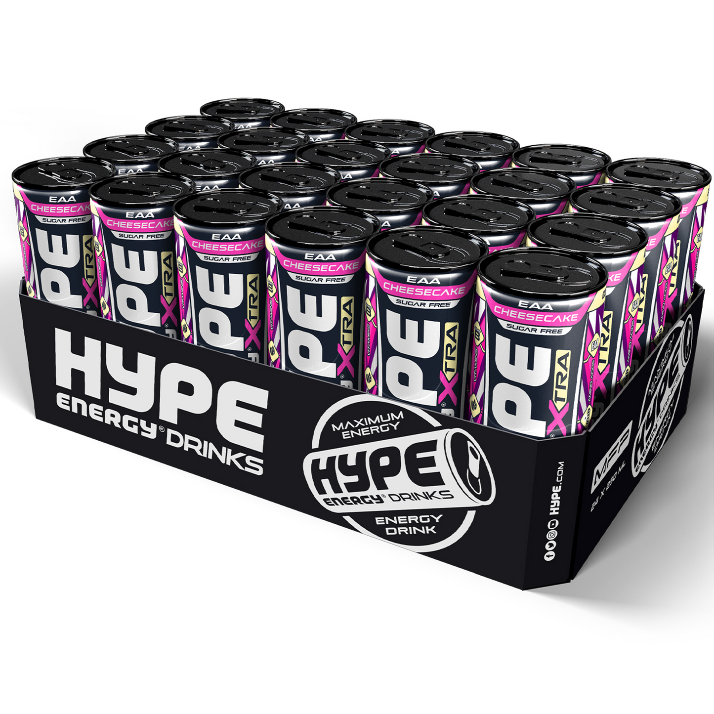 HYPE Xtra Cheesecake Zero EAA 24x250ml Cheesecake