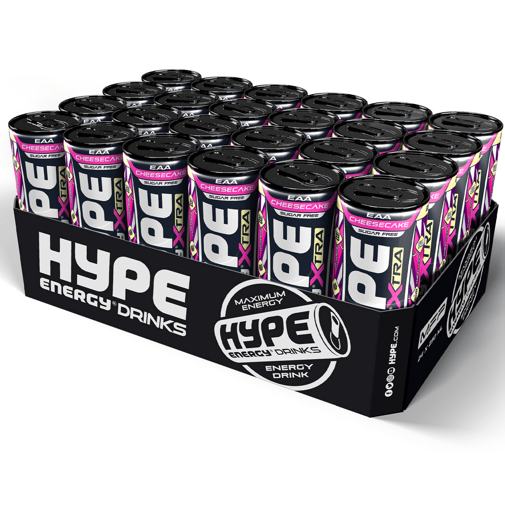 HYPE Xtra Cheesecake Zero EAA 24x250ml Cheesecake