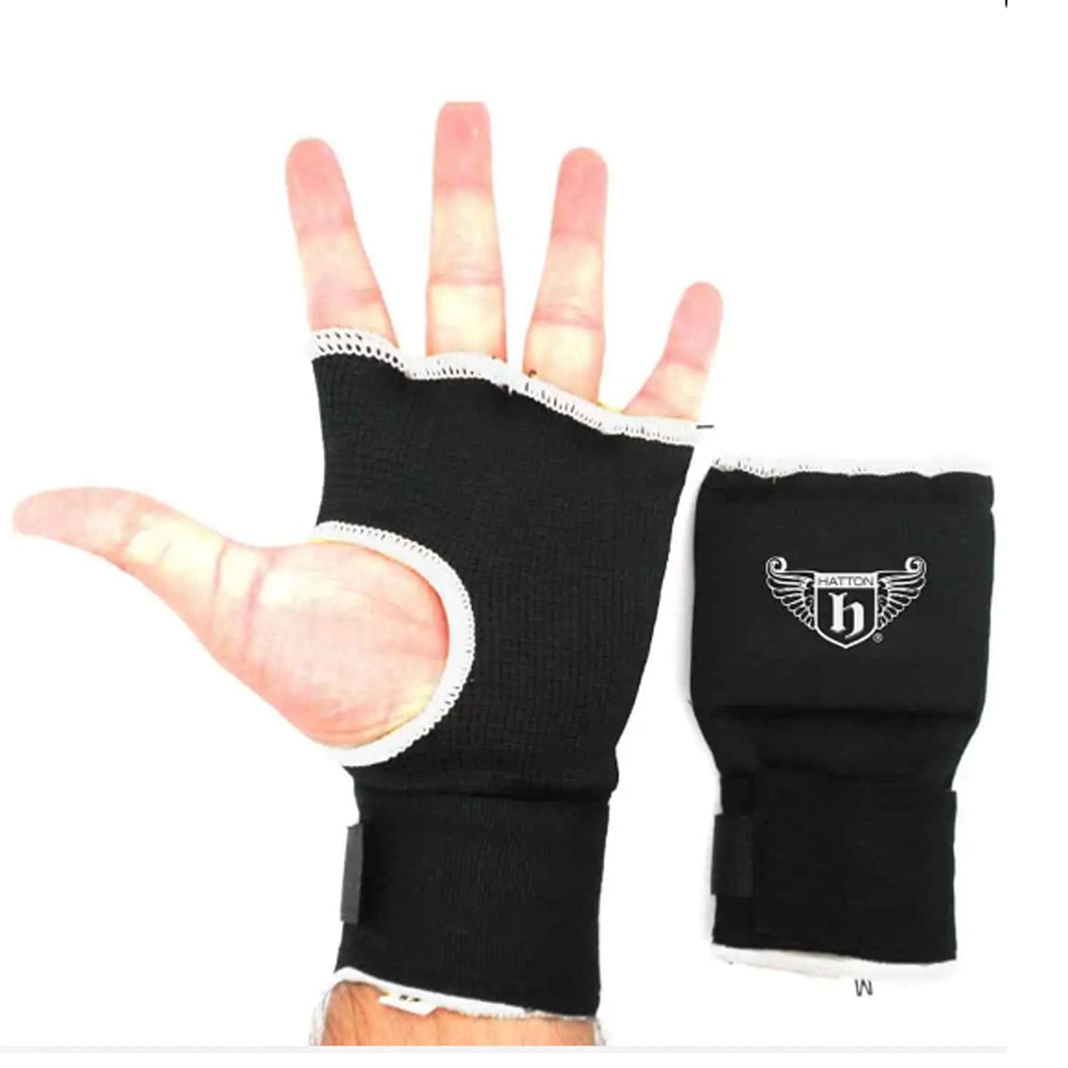 Hatton Pro Gel Neo Black/Silver Gloves Large - Welzo