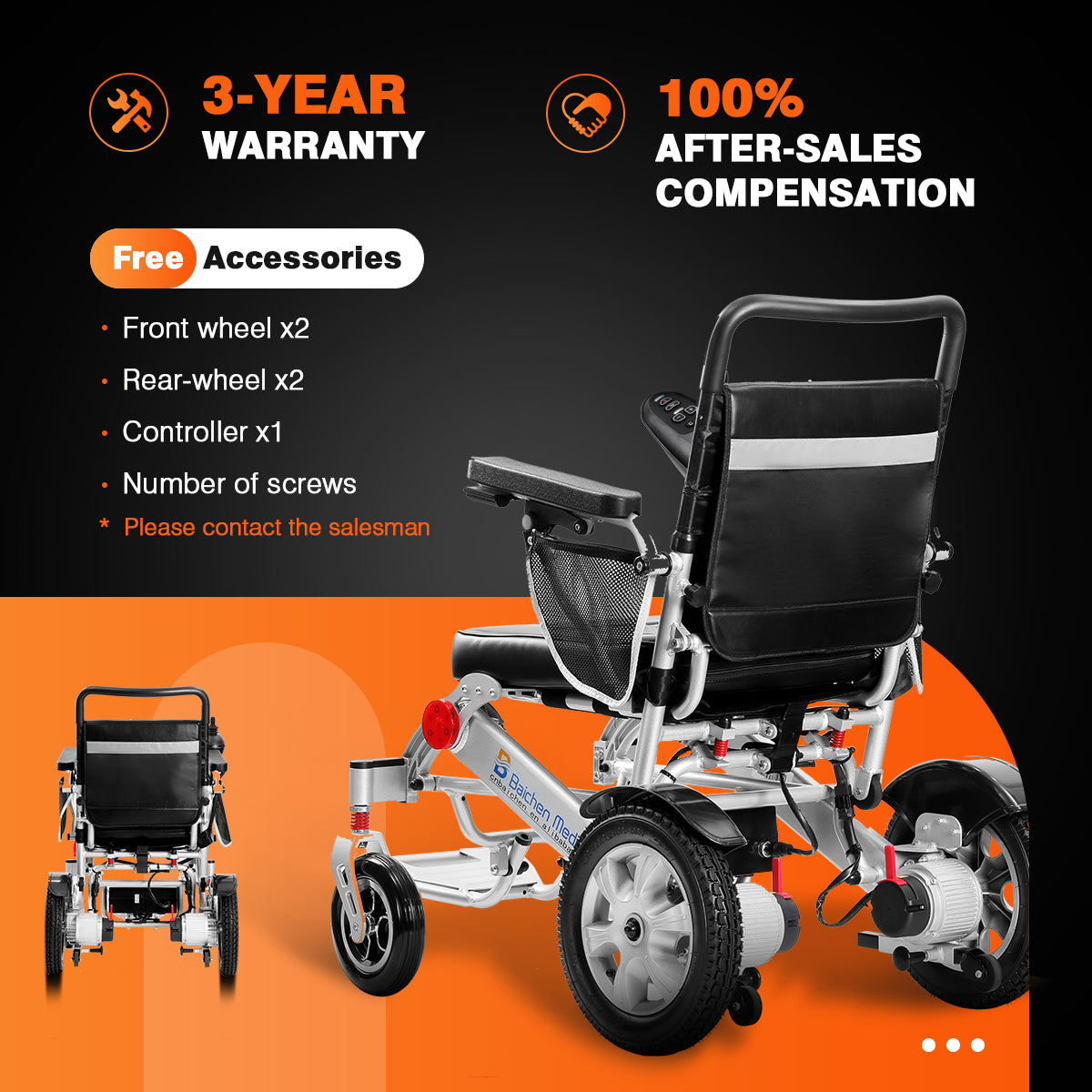 Welzo Movea – Πτυσσόμενη ηλεκτρική αναπηρική καρέκλα